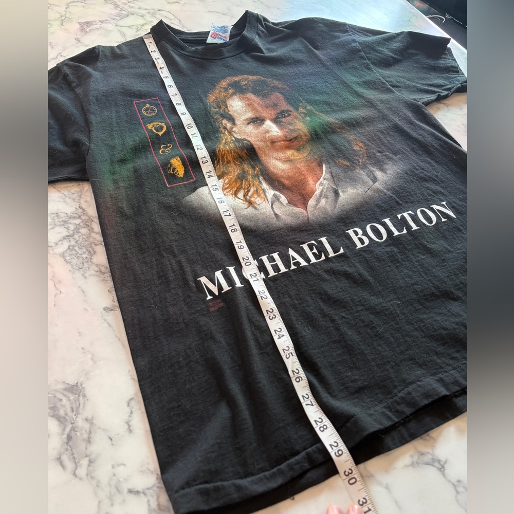 Vintage 1993-1994 Michael Bolton Tour T-Shirt - Extra Large - Picture 5 of 6